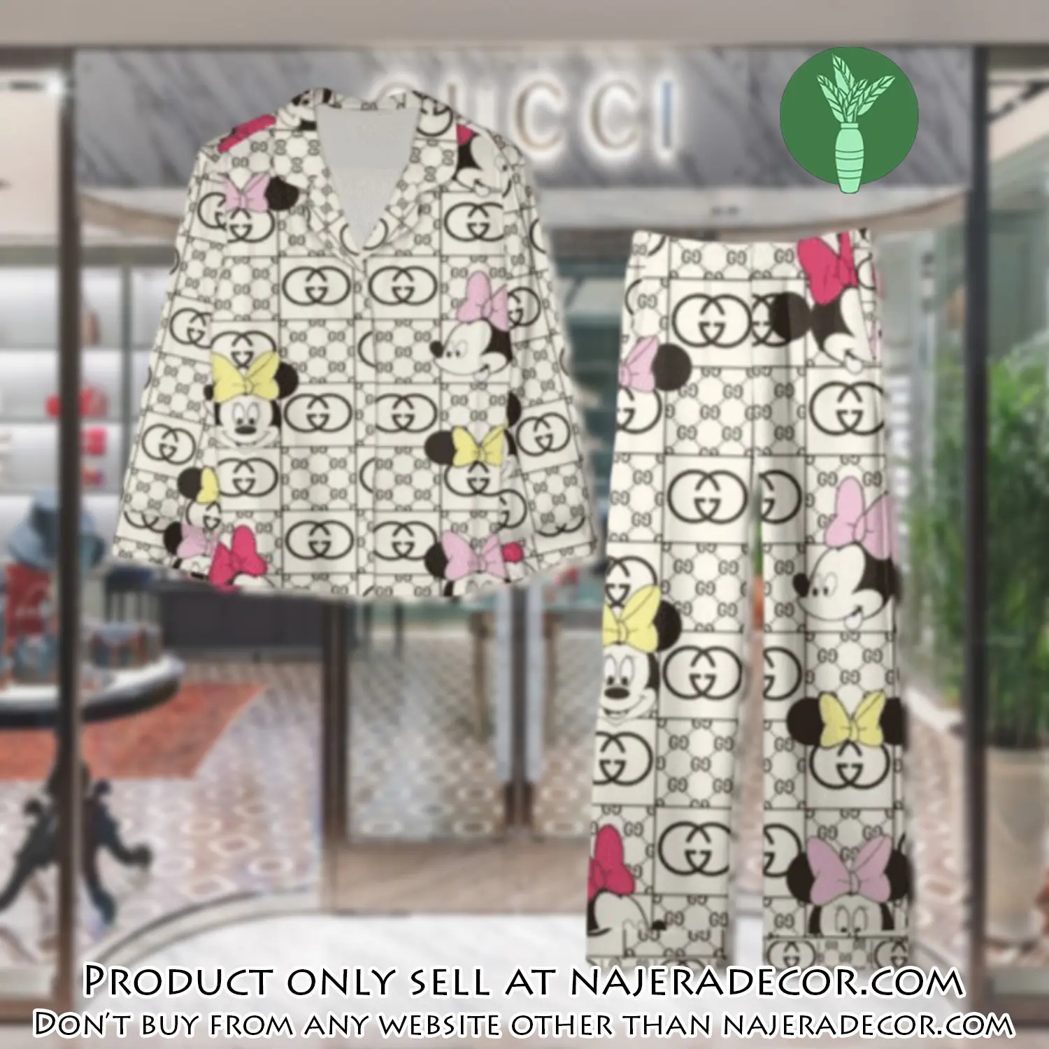 Trending luxury gc satin pajama set pjs1054 njr3809564